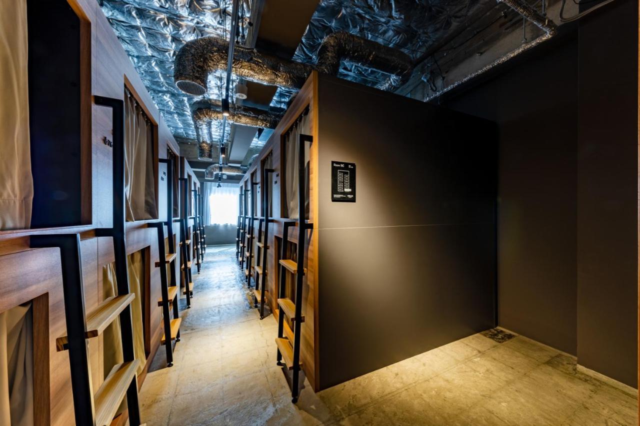 Хостел Unplan Fukuoka Фукуока Экстерьер фото