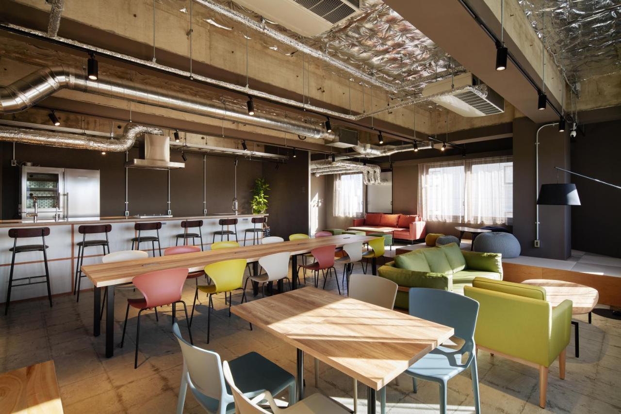 Хостел Unplan Fukuoka Фукуока Экстерьер фото
